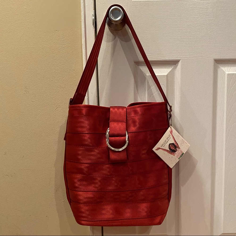 🤩NEW-Maggie Recycled Seatbelt Crossbody bag